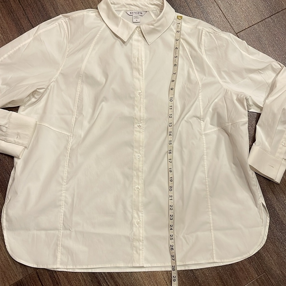 Athleta Poplin Blouse - Picture 4 of 8